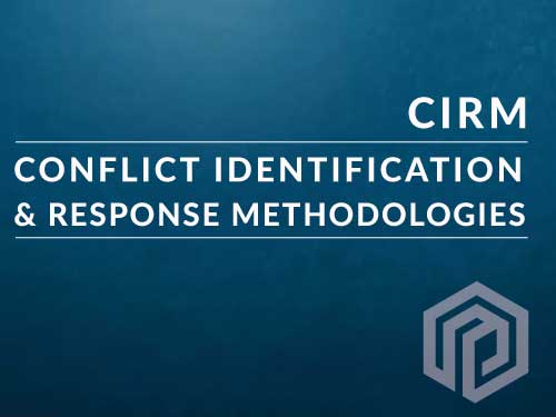 Conflict Identification & Response Methodogies